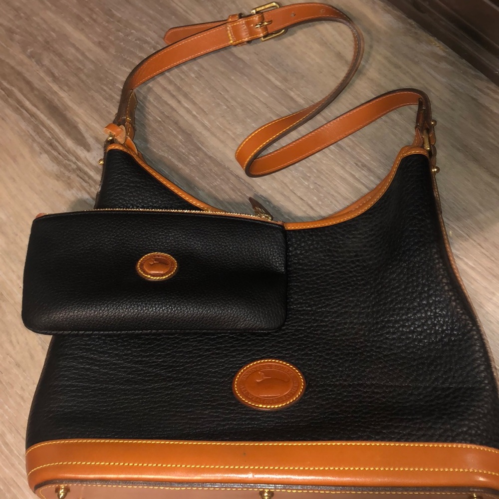Dooney & Bourke purse with small bag